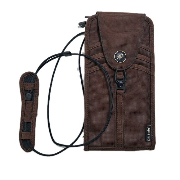 Pacsafe Pouchsafe 200 Anti-Theft Travel Crossbody Security Organizer Passport - Picture 2 of 8